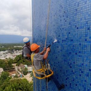 lavagem de fachada